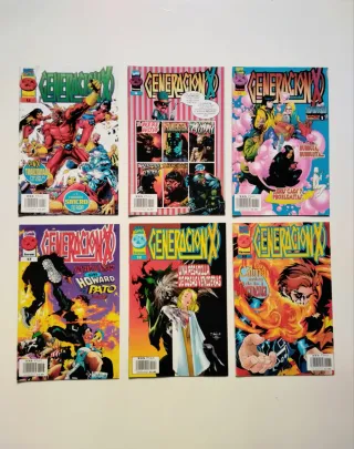 Lote 19 Comics Grapas Generación X Vol.II