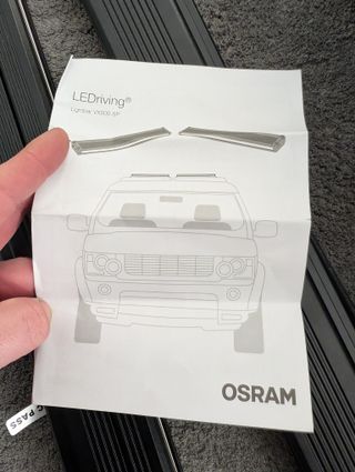 2 Barras LED Osram LIGHTBAR VX500-SP.