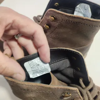 Botines piel marrón talla 41