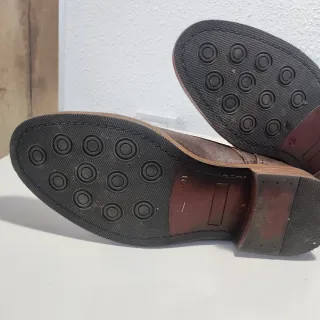 Botines piel marrón talla 41