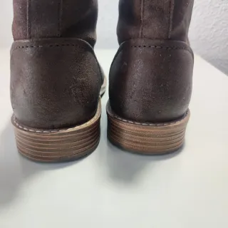 Botines piel marrón talla 41