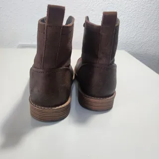 Botines piel marrón talla 41