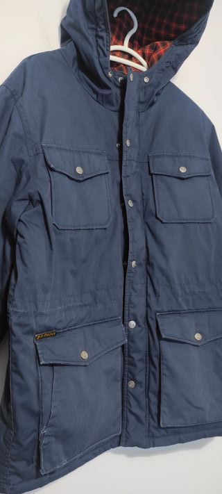 Parka Azul con Capucha Element