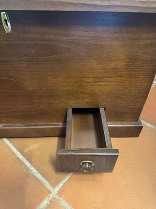 Baúl de madera restaurado