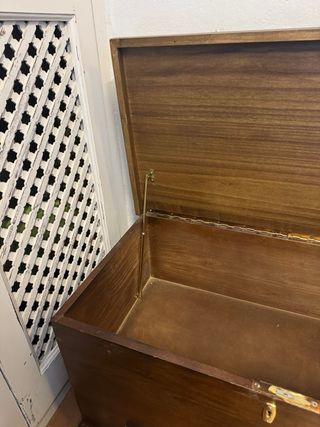 Baúl de madera restaurado