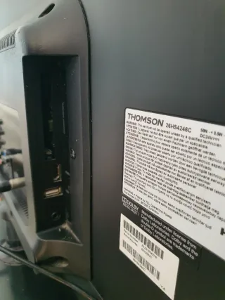 Television thomson 26 con se mando foncion bien