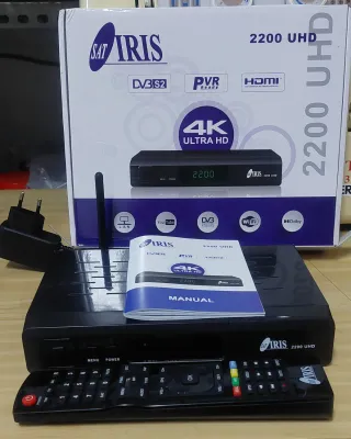 Decodificador Satélite IRIS 2200 UHD 4K