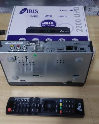 Decodificador Satélite IRIS 2200 UHD 4K