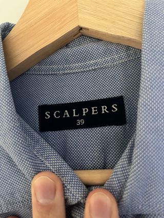 Camisa azul Scalpers talla 39