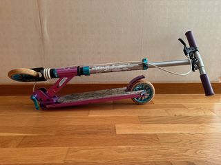 Patinete Oxelo Plegable Lila