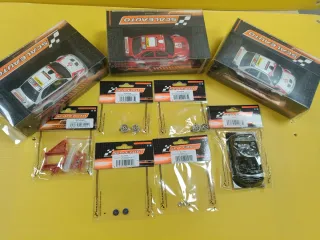 ENVIO GRATIS SCALEAUTO Mitsubishi EVO con extras