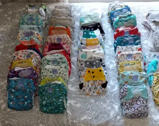 Lote Pañales de Tela Reutilizables