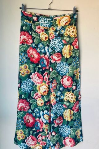 Pantalón Zara estampado floral