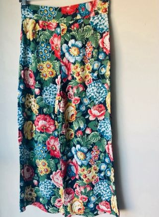 Pantalón Zara estampado floral