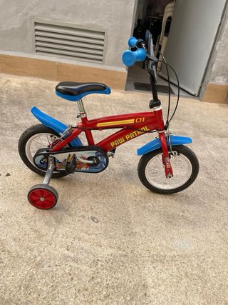 Bicicleta Patrulla Canina