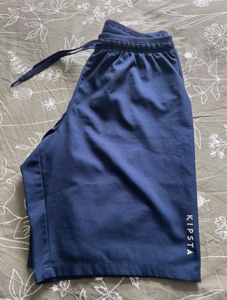 Pantalón corto deportivo Kipsta azul