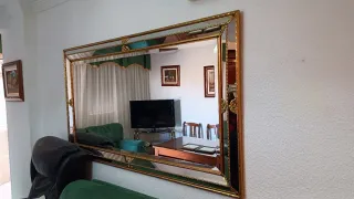 Espejo Salón Grande Dorado