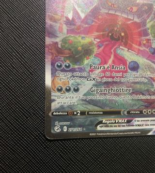 Gengar VMAX 271/264 Carta Pokémon