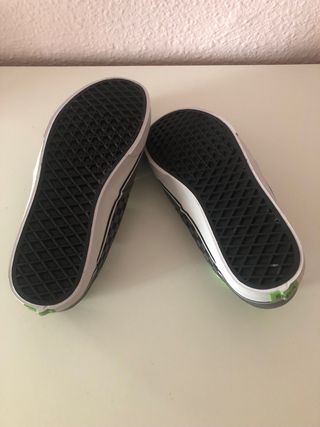 Zapatillas Vans Skate Grises y Verdes