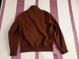 Chaqueta Harrington Mango Marrón Talla M