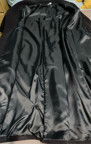 Abrigo largo Zara clasics lana marrón Talla L