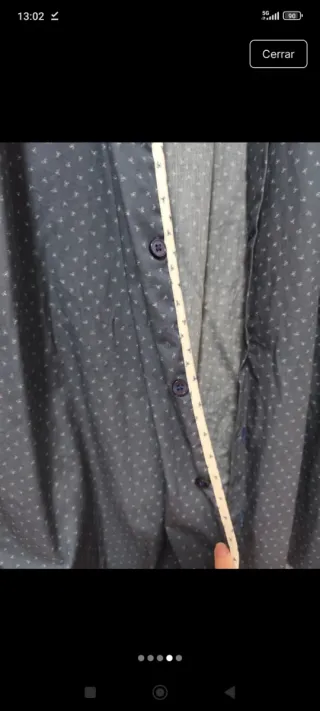 Camisa Levoratto Estampada Talla 6