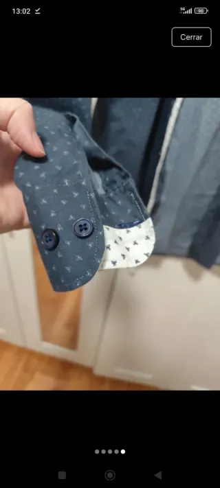 Camisa Levoratto Estampada Talla 6