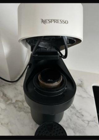 Cafetera Nespresso Krups Blanca