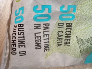 Kit 50 Accessori Per Caffè con Zucchero