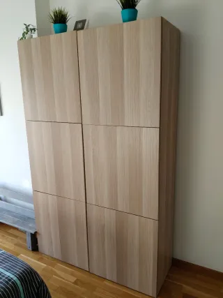 Armario Ikea Besta Madera