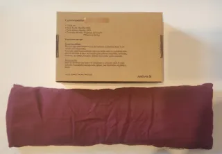 Cojín cervical terapéutico Natura granate