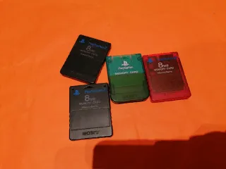 Tarjetas Memoria Sony PS1 y PS2 8MB