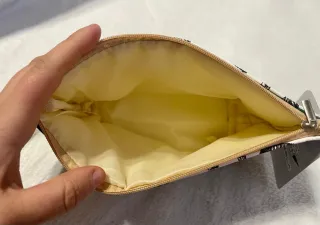 Neceser estampado cebras y flores