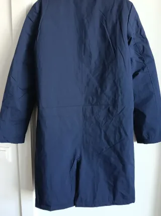 Parka Azul Impermeable Mishmash Talla M