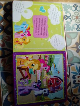 Libro puzzle my Little Pony
