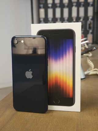 IPHONE SE 2022 128GB NERO 100% BATTERIA