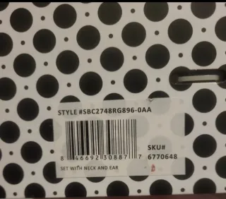 Conjunto Joyería Cote D'Azur Reloj y Collar