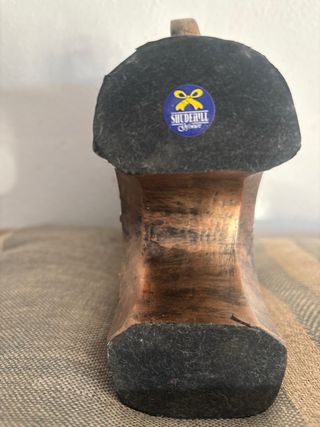 Elefante Decorativo Dorado y Bronce (lote 18/B)