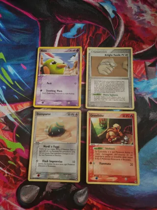 Carte Pokémon: Natu, Dunsparce, Growlithe