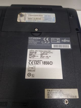 Portátil Fujitsu Lifebook A530 Plata/Negro