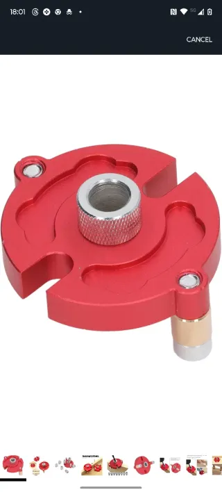 Plantilla de espiga para carpintería