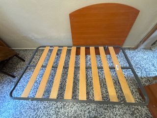 Somier 105x190 + Cabecero Madera