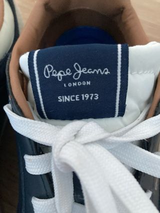 Zapatillas Pepe Jeans Azul y Marrón