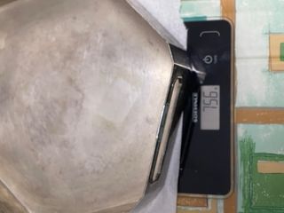 Vassoio ottagonale con timbri