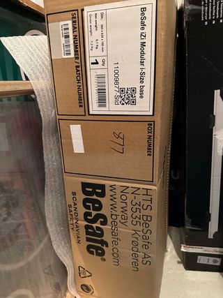 Base Isofix BeSafe iZi Modular i-Size + Seggiolino