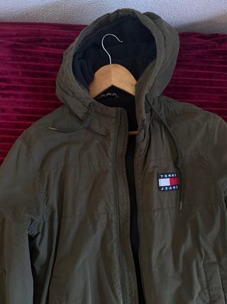 Abrigo Tommy Hilfiger Verde Talla S