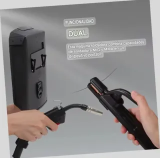 Máquina Soldar Inverter MIG/MMA 160A