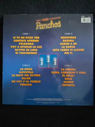 Vinilo Doble Los Panchos - Todo Panchos