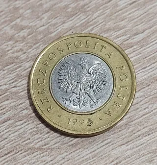 Moneda Polonia 2 Zlote 1995