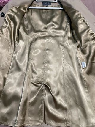 Gabardina Mexx Beige Talla 36